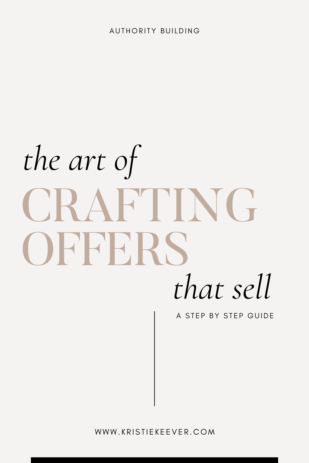 Crafting Offers That Sell